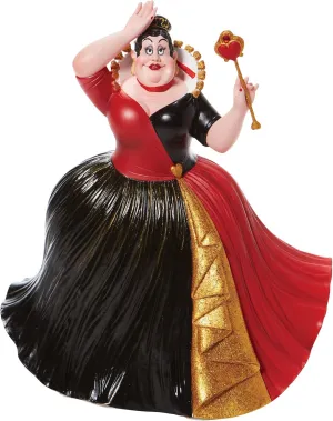 Enesco Disney Showcase Couture de Force Alice in Wonderland Queen of Hearts Figurine, 9.5 Inch, Multicolor