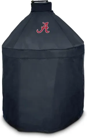 FANMATS 42798 University of Alabama - Black KAMADO Style Grill Cover with Primary Logo - 27" x 27" x 40"