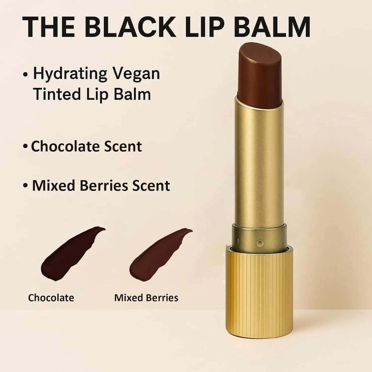 Finding Ferdinand Black Lip Balm, Black Honey Lipstick, Super Hydrating and Moisturizing Sheer Lip Balms, Buildable for A More Intense Look, for All Skin Tones (Mixed Berries)