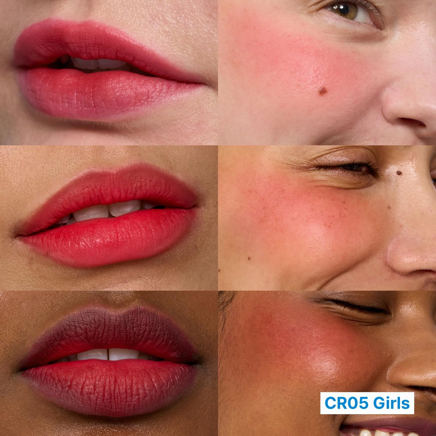 fwee Blurry Pudding Pot | Airbrushed Blush & Lip, Buildable Pigment, Long-lasting, Lightweight, Easy to Blend, Natural Soft Matte Finish - Girls (Coral Red) | 0.17 oz