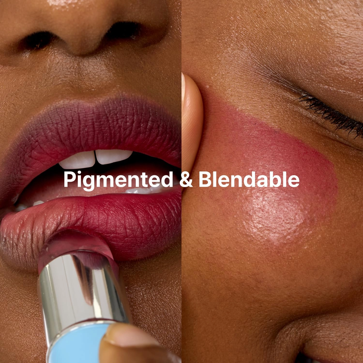 fwee Blurry Pudding Pot | Airbrushed Blush & Lip, Buildable Pigment, Long-lasting, Lightweight, Easy to Blend, Natural Soft Matte Finish - Girls (Coral Red) | 0.17 oz
