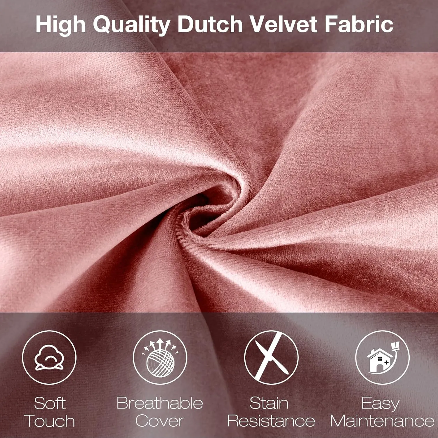 Giant Bean Bag Chair: 6 ft Memory Foam Bean Bag Chairs for Adults/Kids,Bean Bag Chair with Fillings,Soft Faux Fur Fabric - Dutch Velvet, Pink, 6 Foot