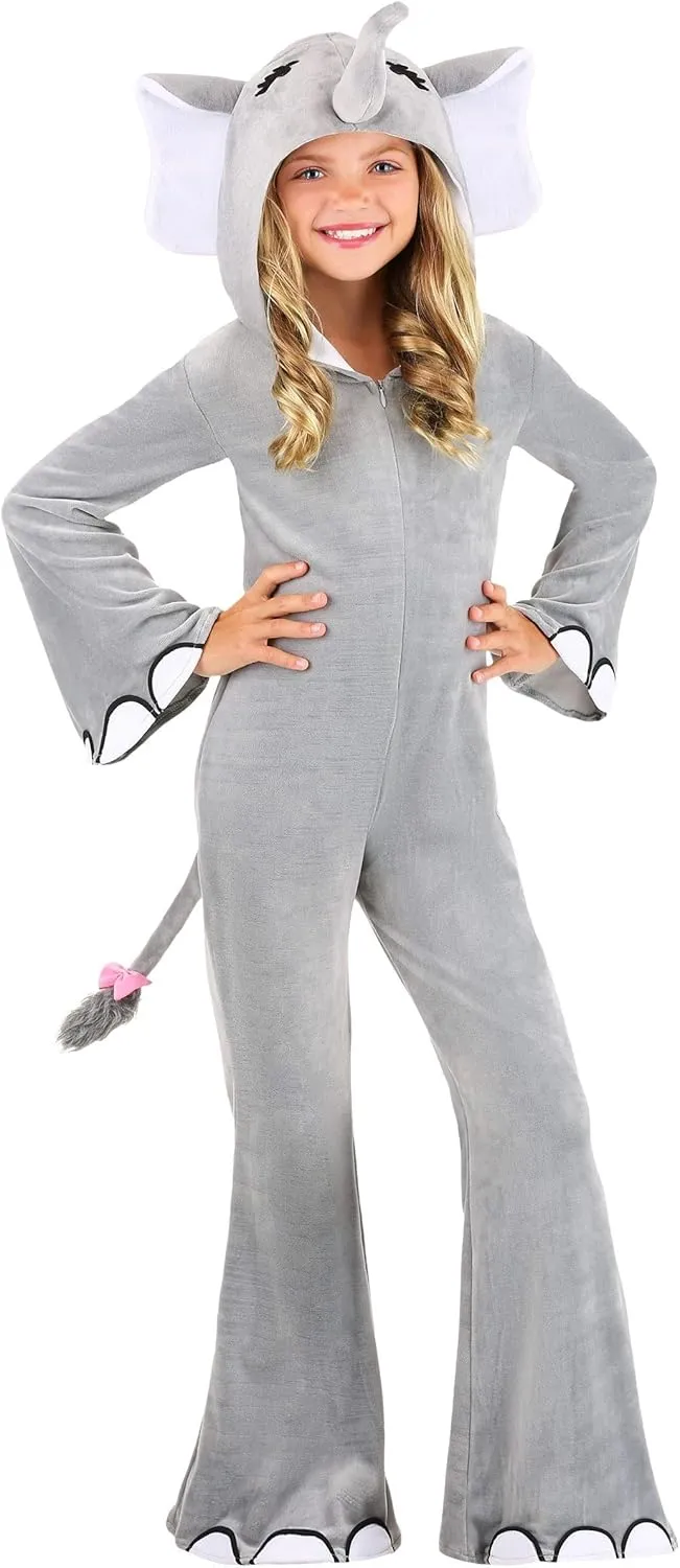 Girl's Wild Elephant Costume