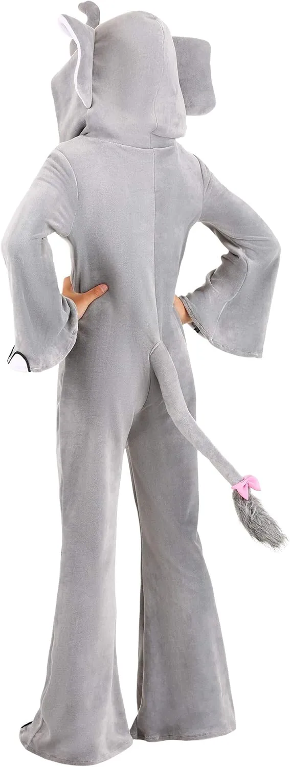 Girl's Wild Elephant Costume