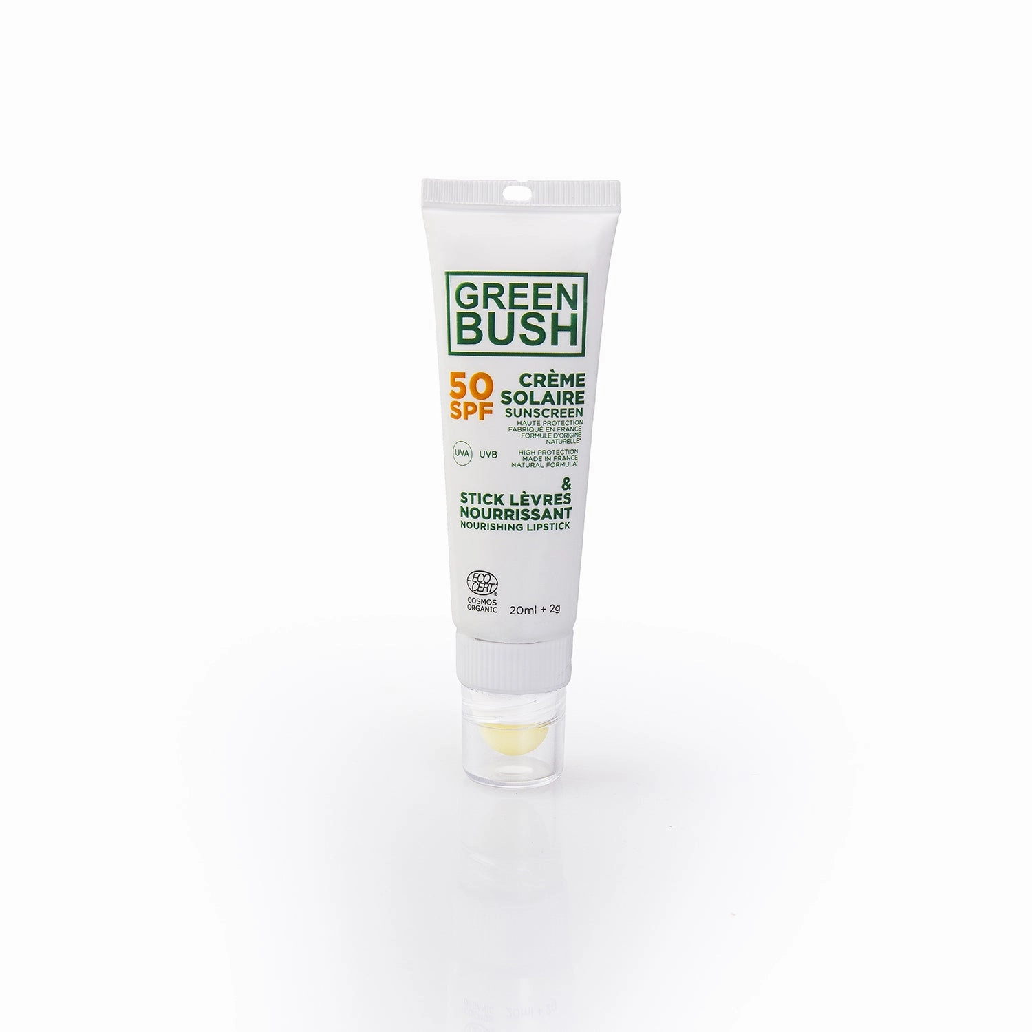 Greenbush Combo: Sunscreen spf50   Lipbalm