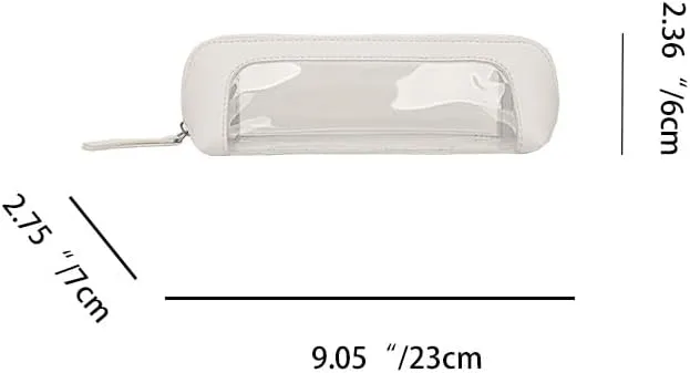 Hand makeup bag, brow pencil bag, lipstick makeup brush storage bag, portable bag (light gold)
