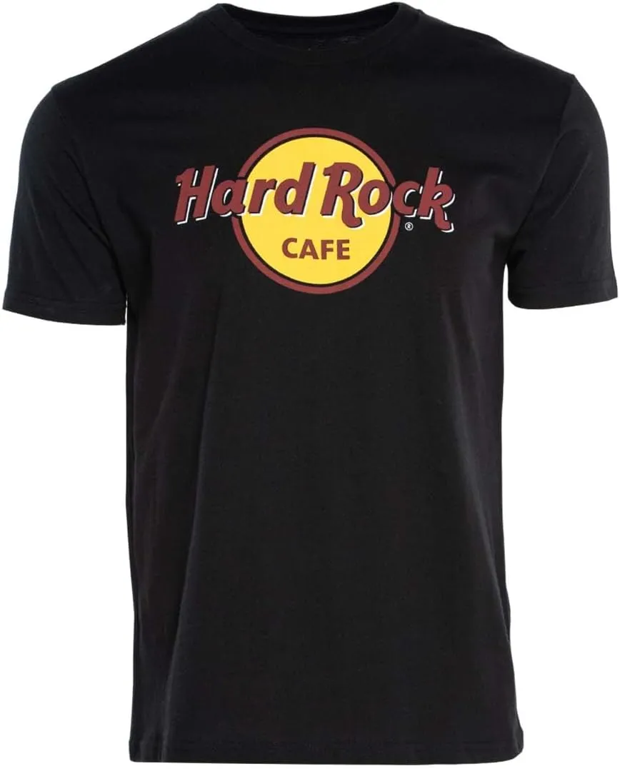 Hard Rock Classic Black Tee New Logo