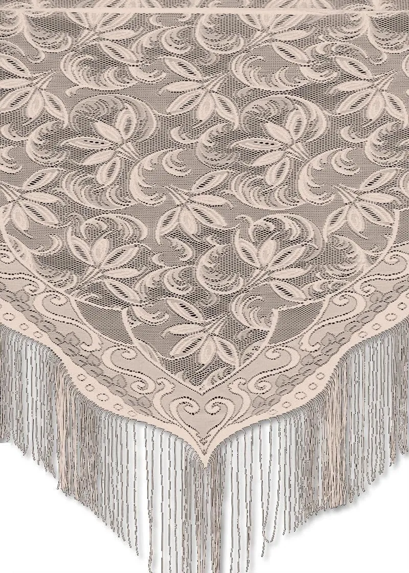 Heritage Lace ALP-BH 62 x 72 in. Crimson Allure Poncho44; Blush