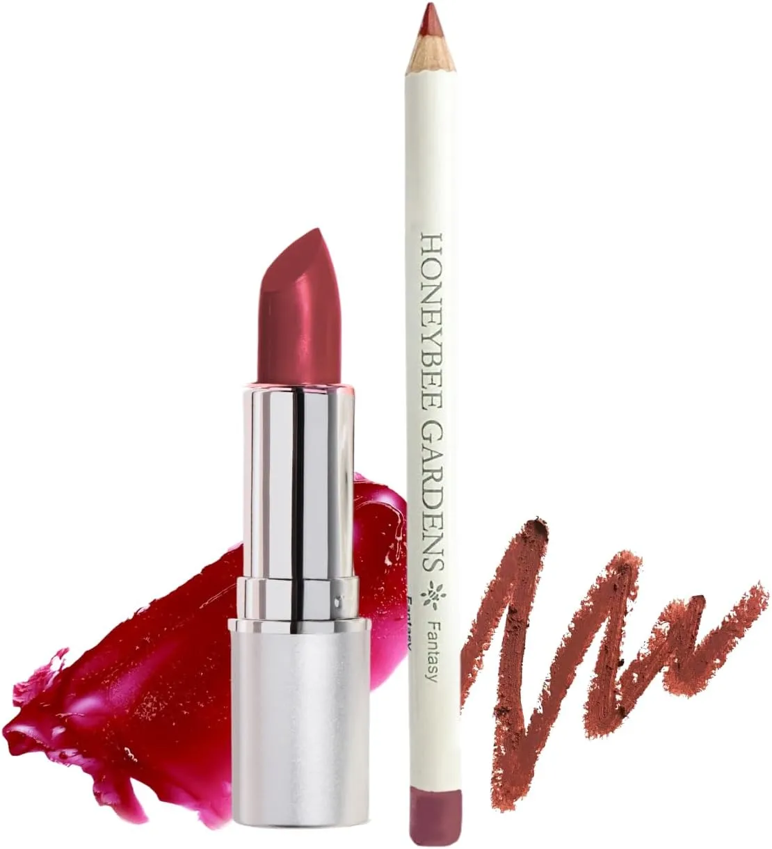 Honeybee Gardens Lipstick Bundle   Lip Liner Bundle, Risque & Fantasy