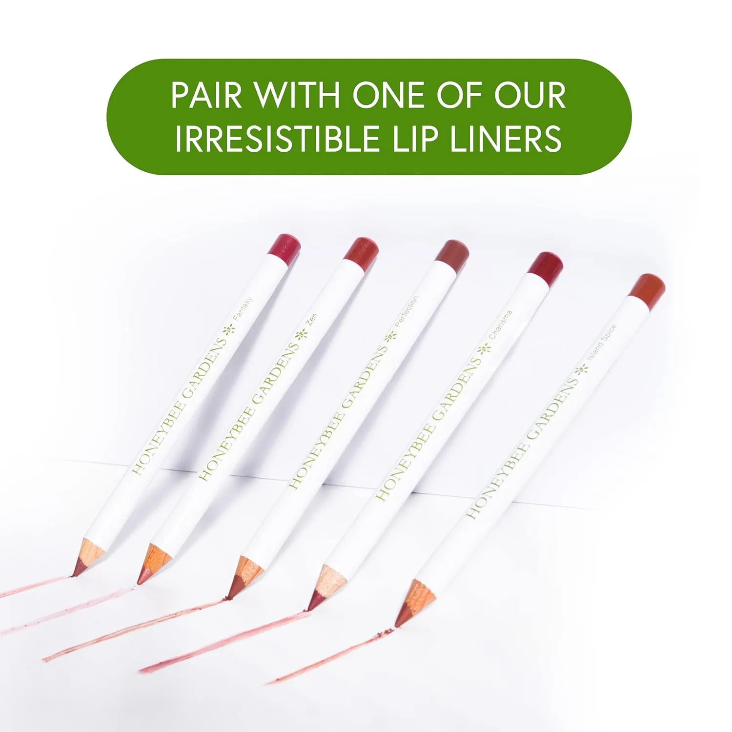 Honeybee Gardens Truly Natural Long Lasting Lipstick, Queen Bee Lipstick, Signature Red, Naturally Hydrating & Nourishing, Vegan, Gluten-Free & Cruelty-Free, 0.13 oz / 3.8 g
