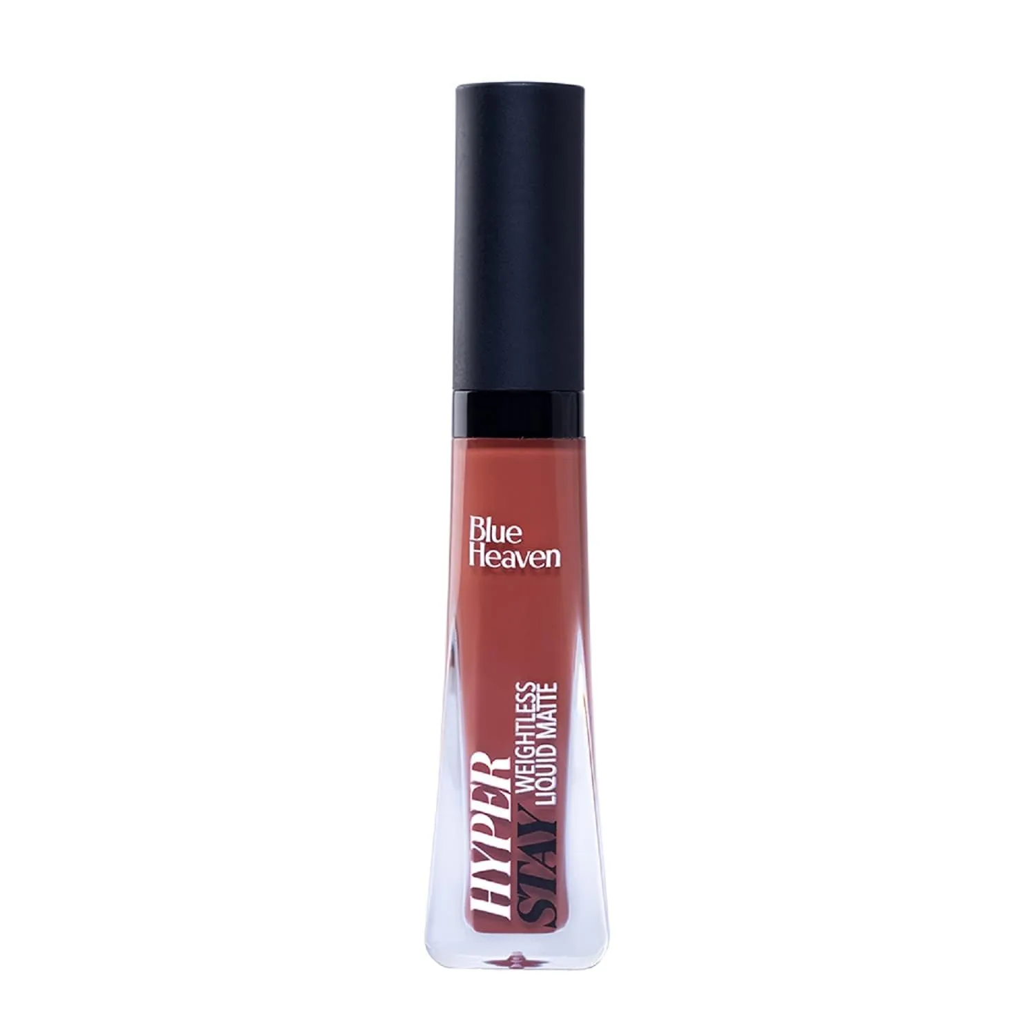 Hyper Stay Weightless Liquid Matte Lipstick | Long-lasting & Smudge Proof | Non-Transfer Matte Lipstick for Women| Ginger Brown-12 | 6ml