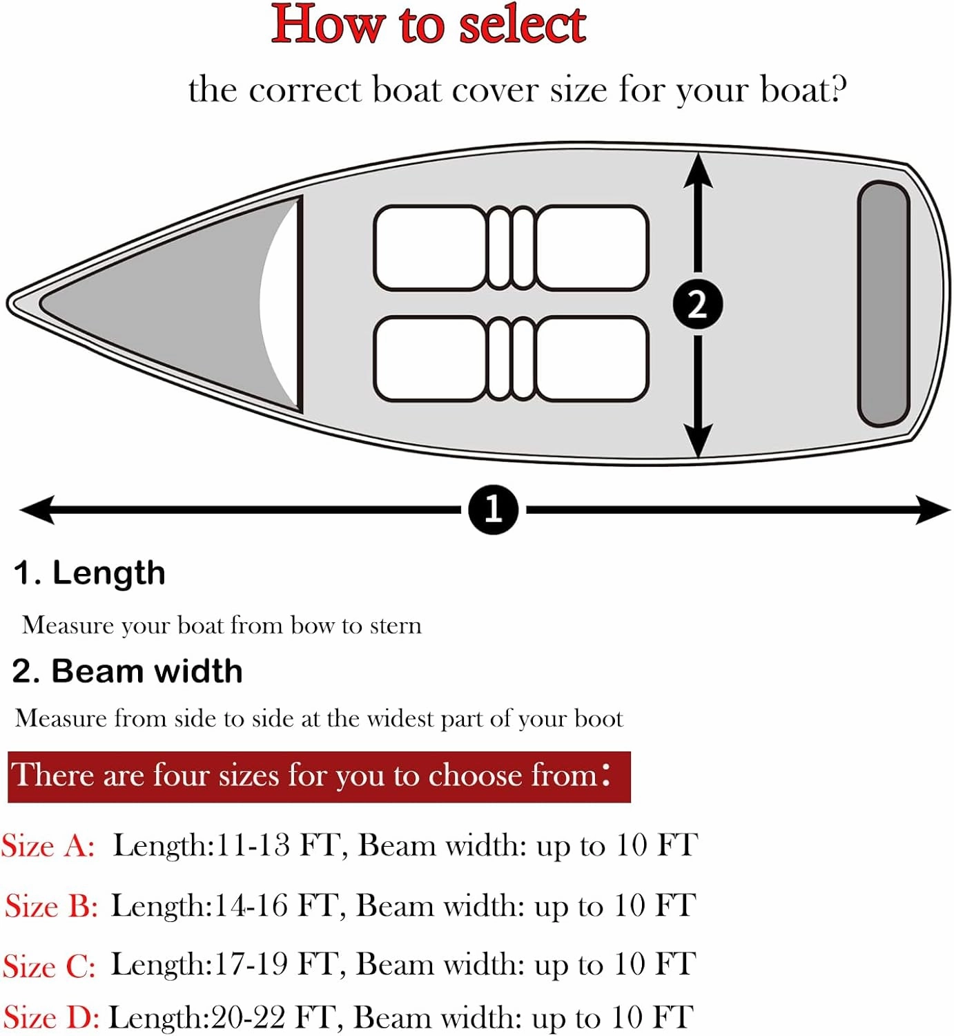 Indoor Boat Cover Fits11-13FT V-Hull, Runabout, Fishing Boat, Tri-Hull, Bass Boats, Stretch Satin Anti-Wrinkle No Faded UV Resistant Dust-Proof Protection with Storage Bag