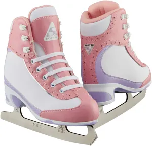 Jackson Ultima Softec Vista ST3200 ST3201 Figure Ice Skates for Women and Girls/Black, Navy, White Bundle with Guardog Skate Guards Jackson Skate Bag JL350