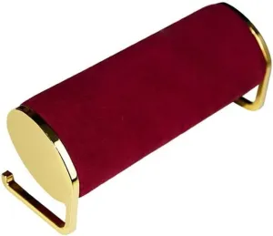 Jewelry Display Rack High-Grade Counter Velvet Window with Jewelry Display Props Watch Bracelet Bracelet Jewelry Storage Racks Jewelry Display Stand(Red)