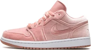 Jordan Womens WMNS Air Jordan 1 Low SE DQ8396 600 Pink Velvet - Size 11.5W