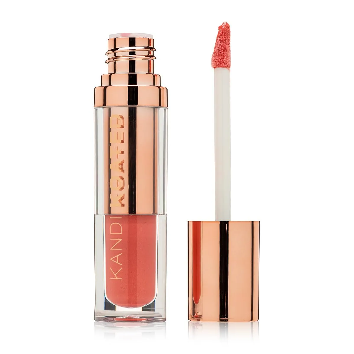 Kandi Koated Liquid Satin [Infatuation] Liquid Lip Color with High-Shine Finish | Rich Colors, Moisturizing Lip Shine, Paraben-Free, Cruelty-Free | Beauty & Makeup