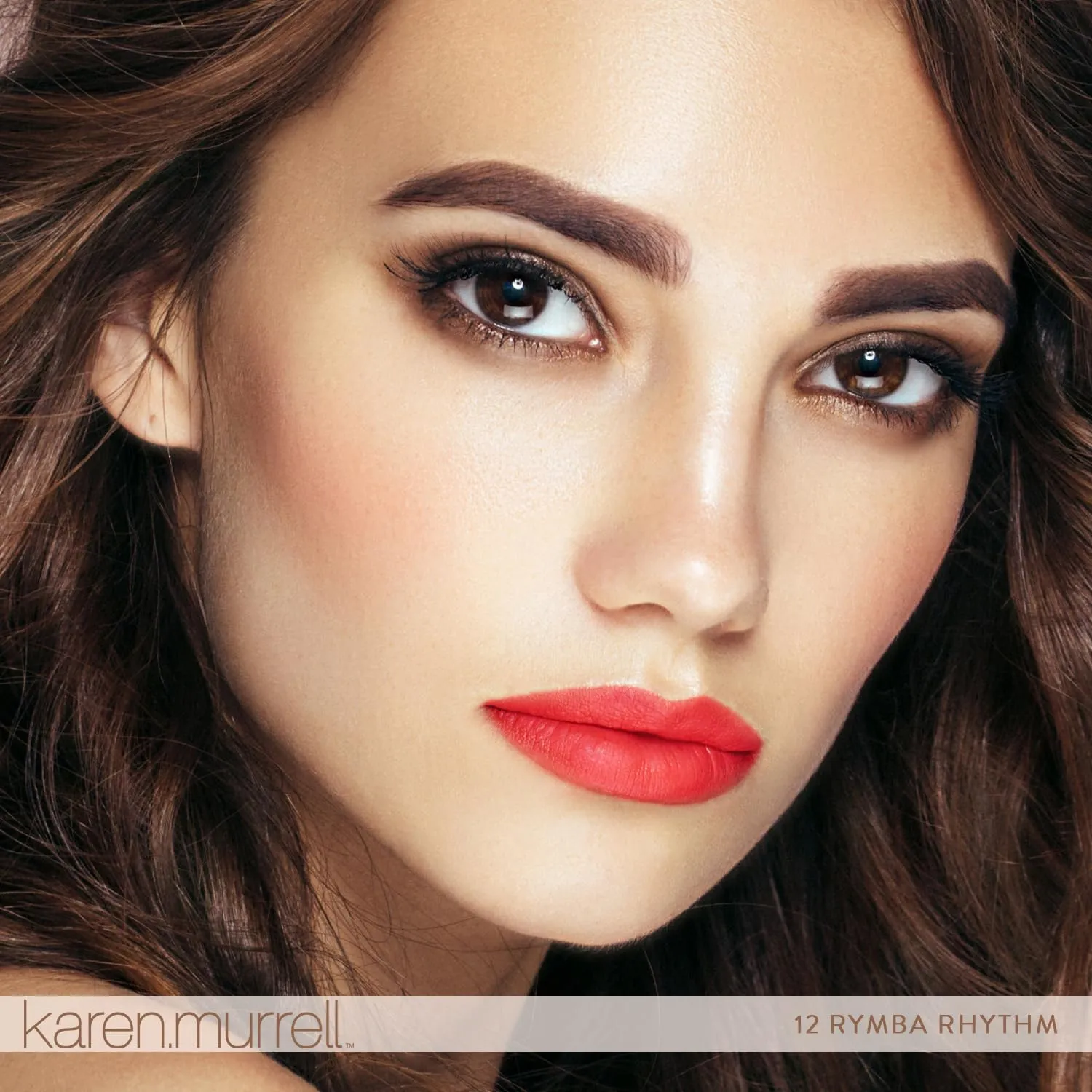 Karen Murrell - Natural Lip Stick - Lipstick 12 Rymba Rythm - Red Lipstick - Matte Finish, 100% Natural Ingredients, Moisturizes & Hydrates Lips - Paraben & Cruelty Free