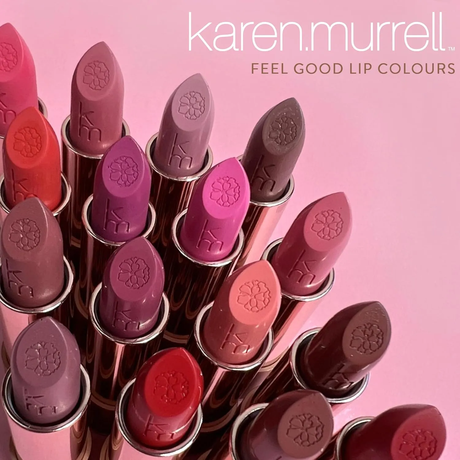 Karen Murrell - Natural Lip Stick - Lipstick 12 Rymba Rythm - Red Lipstick - Matte Finish, 100% Natural Ingredients, Moisturizes & Hydrates Lips - Paraben & Cruelty Free