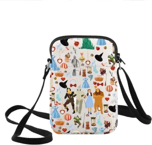KEYCHIN Princess Red Slippers Crossbody Bag Movie Fans Gift Tinman Shoulder Bag Ruby Red Slippers Merch