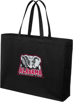 Large University of Alabama Tote Bag or Large Canvas Alabama Shopping Bag