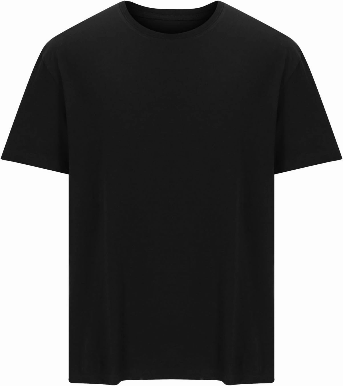 Lastesso Mens T-Shirts Soft Fitted Elastic Tees Classiac Short Sleeve Workout Shirt Basic Breathable Athletic Running Tops