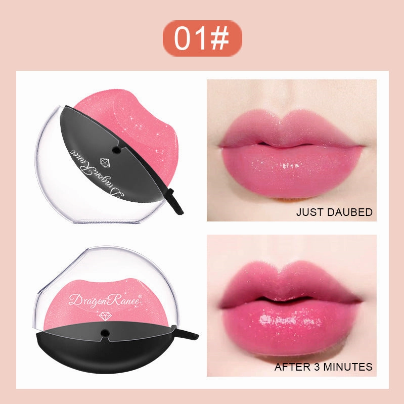 Lazy Lips Pearlescent Glitter Lipstick Is Not Easy To Fade, Warm And Moisturizing Lipstick