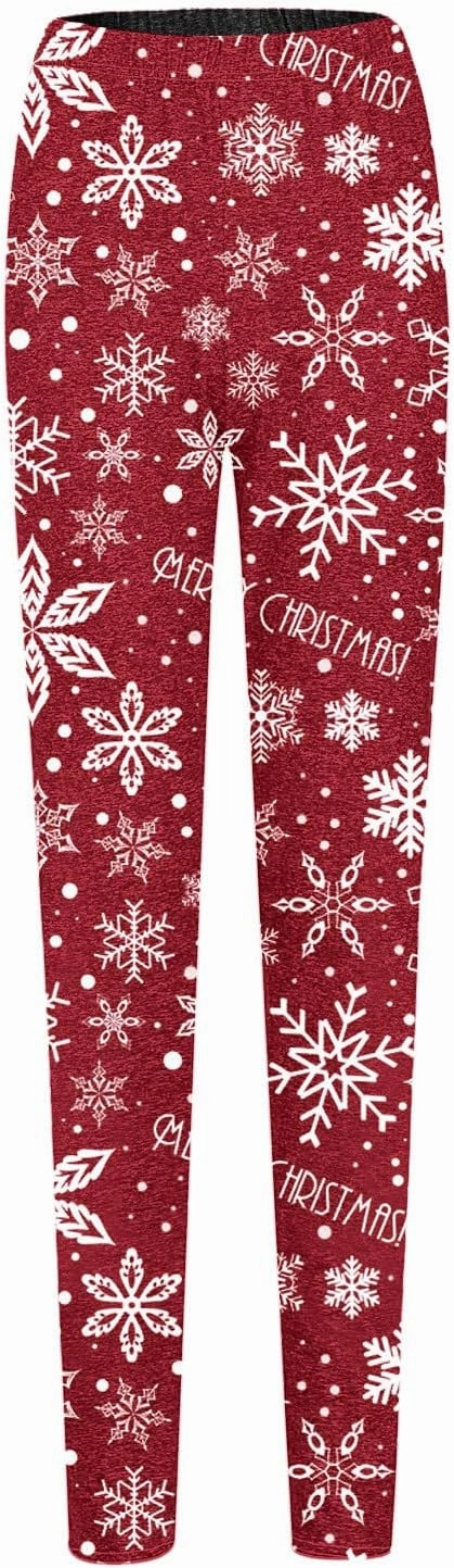 LCMTWX Butt Lifting Leggings for Women Leggings Christmas Pants Slim Long Elastic Pants Butt Lifting Leggings Thermal