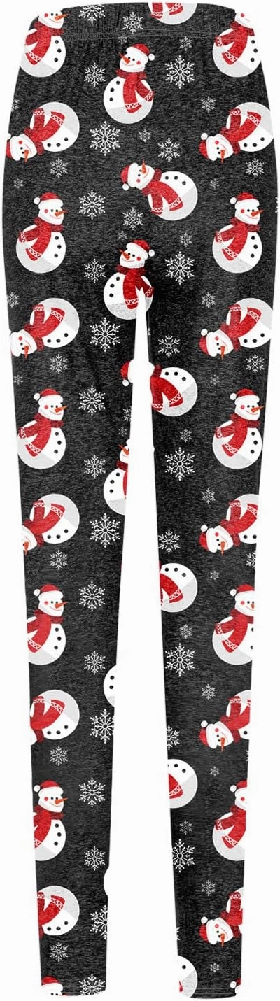 LCMTWX Butt Lifting Leggings for Women Leggings Christmas Pants Slim Long Elastic Pants Butt Lifting Leggings Thermal