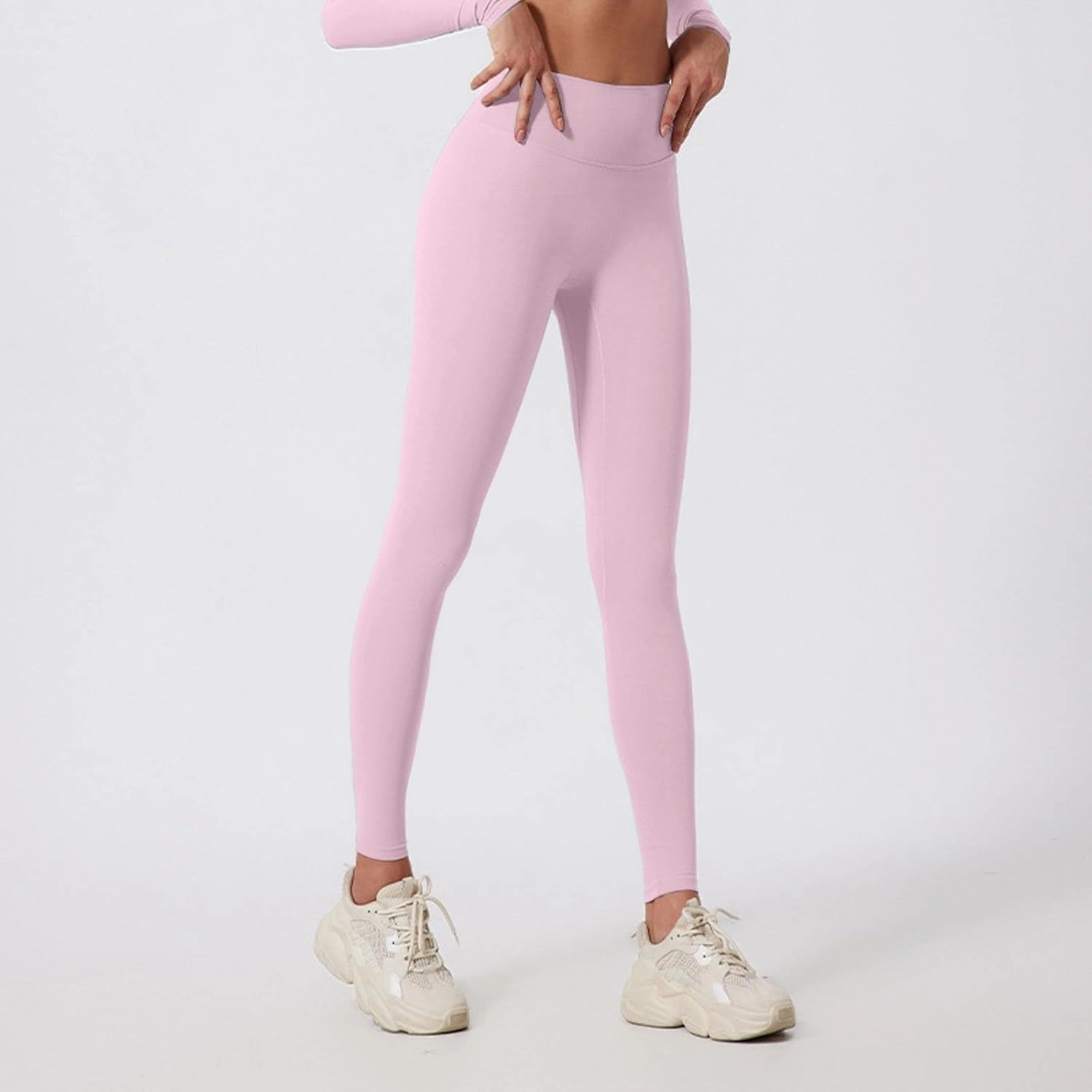 Leggings for Women Tummy Control High Waisted Tights Stretchy Scrunch Butt Lift Pull On Athletic Workout Yoga Pants