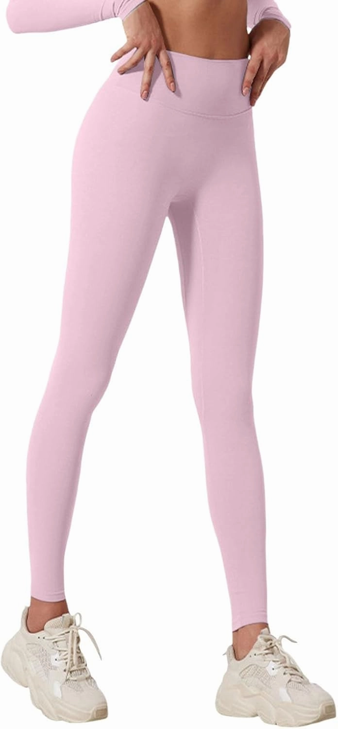 Leggings for Women Tummy Control High Waisted Tights Stretchy Scrunch Butt Lift Pull On Athletic Workout Yoga Pants