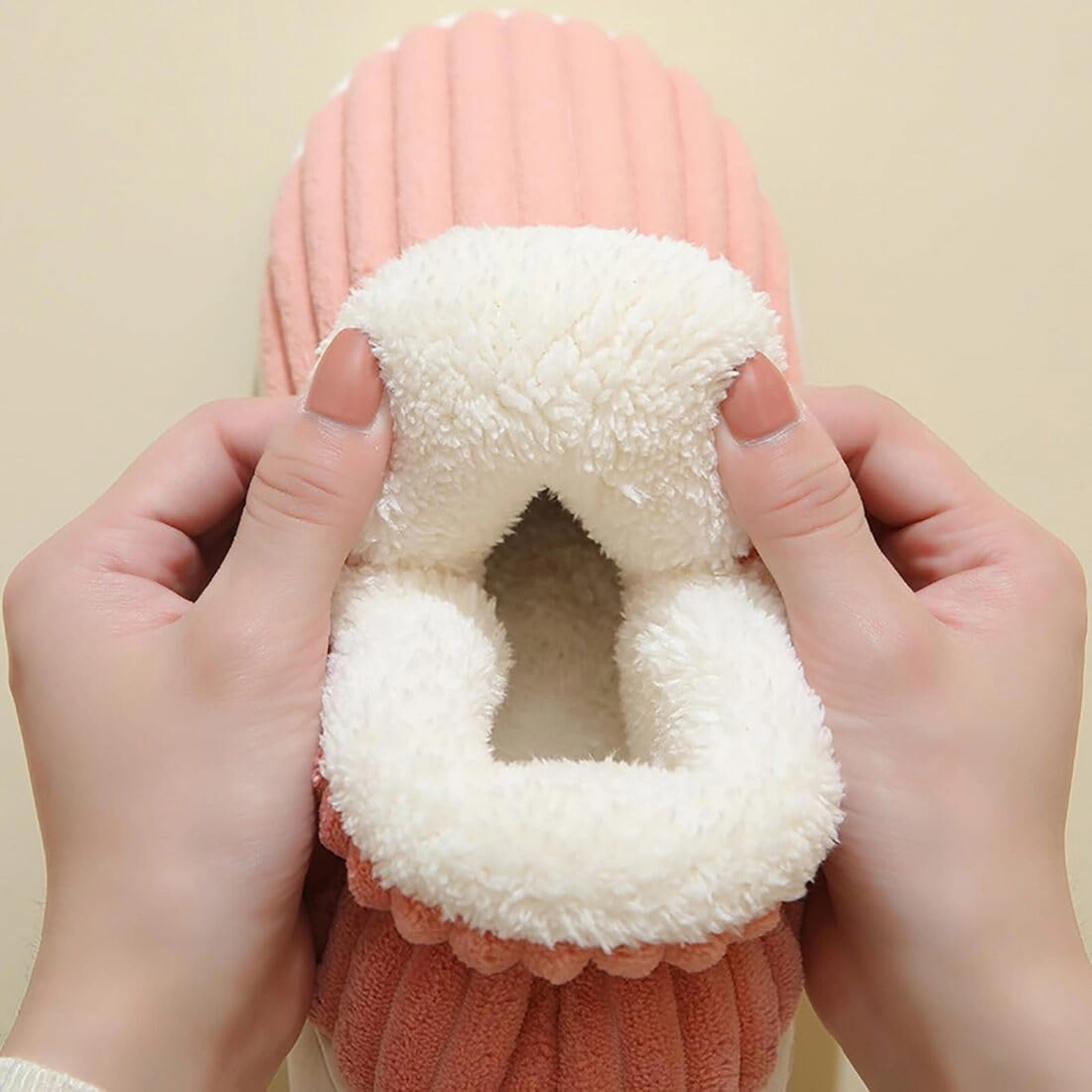 LELEBEAR Pluffi Slipper Booties Women, Pluffi The Cozy Stylish Slipper, Winter Cozy Warm Plush Lining Slippers