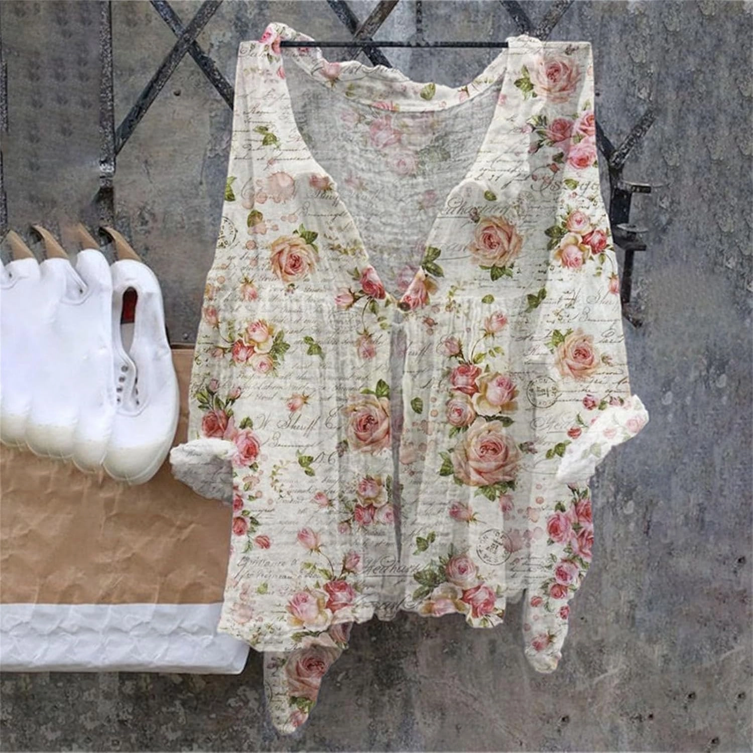 Linen Button Down Shirt Women Natural Autumn Fragrant Fabric Shirt White Button Down Shirt Women Womens Business