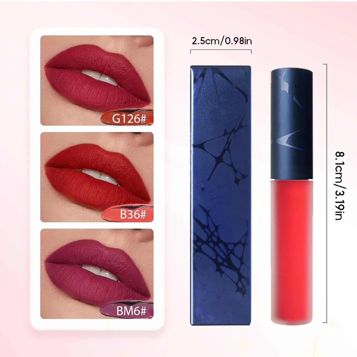 Lips Staining Lip Oil, 2025 Upgrade Korean Lip Oil Stain, Long-Lasting Moisturizing Lip Oils, Waterproof No Fading Glossy Lip Stain Non-stick Lip Glaze Lipstick Matte (AA6 Deep Cranberry Red)