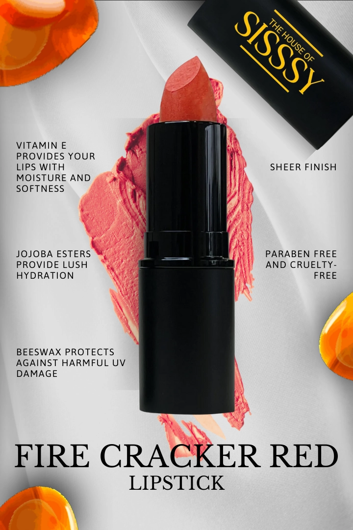 Lipstick - Fire Cracker Red (Available in USA/CANADA ONLY)