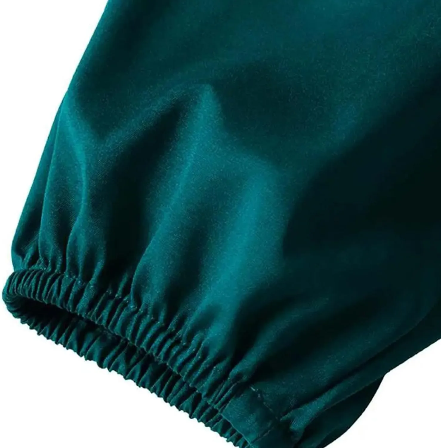 Lmdudan Muslim Women Abaya Dress Kaftan Islamic Maxi Dress Middle East Robe Long Sleeve Crewneck Solid Eid Prayer Clothes