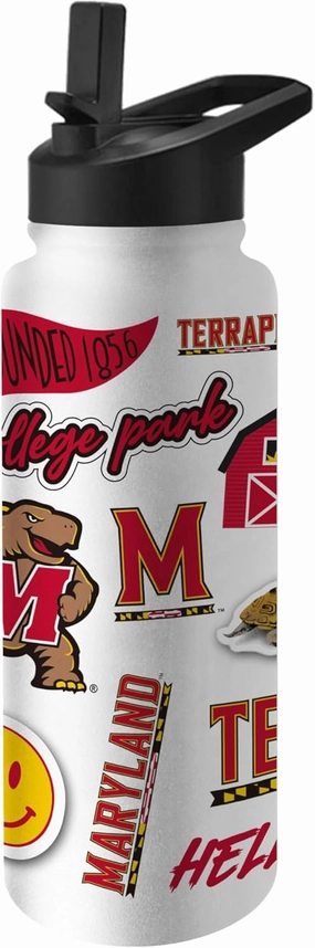 Logo BrandsWashington State Cougars 34oz Quencher Bottle