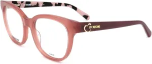 Love Moschino Eyeglasses MOL599 Pink Frames Women Orange