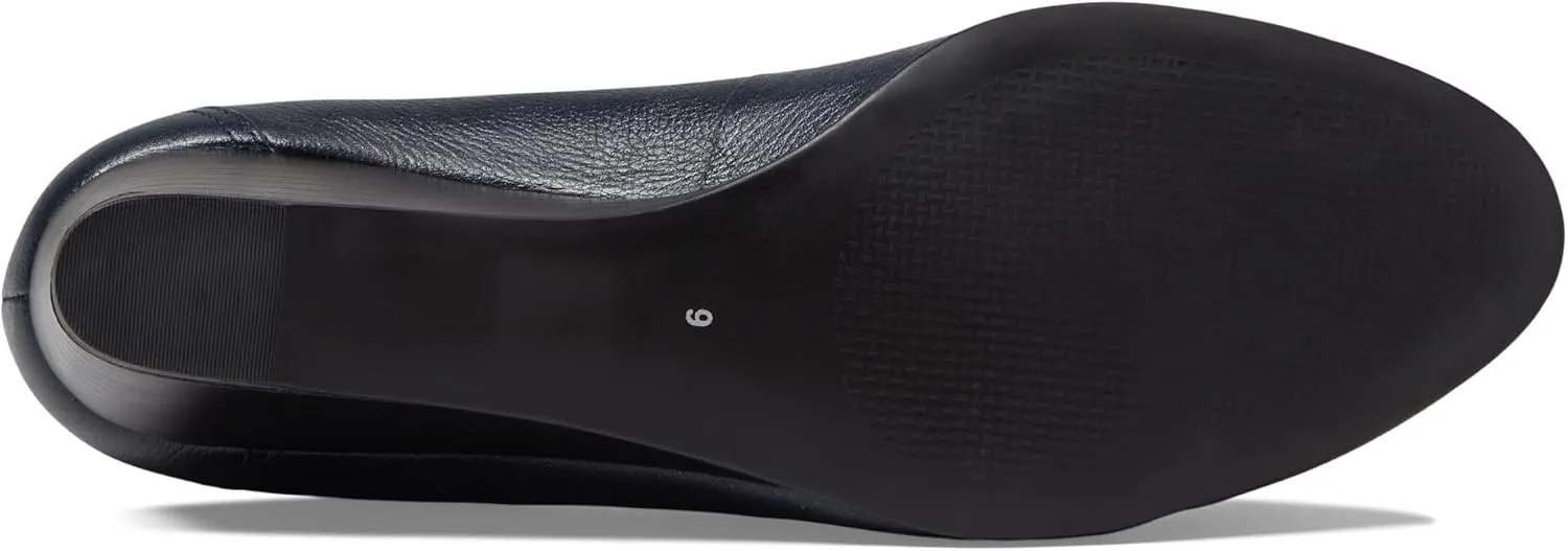 Marc Joseph New York Prospect Wedges for Women – Leather Construction – Almond Toe – Rubber Outsole
