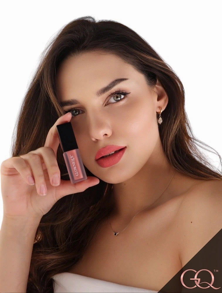 Matte Lip Stain - True Crimson (5ml) | GLOWNIQUE