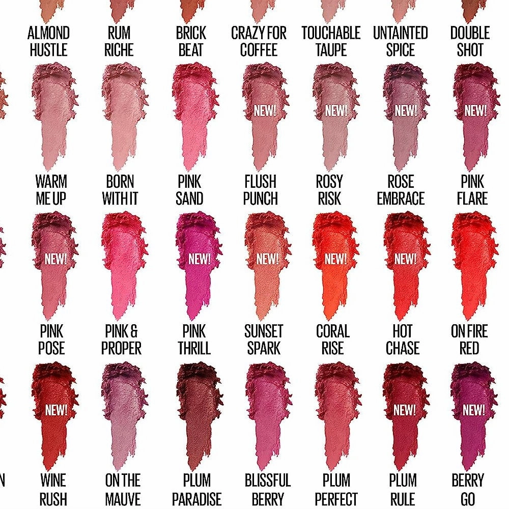 Maybelline Color Sensational Cream Lipstick 410 Blissful Berry 4.2g