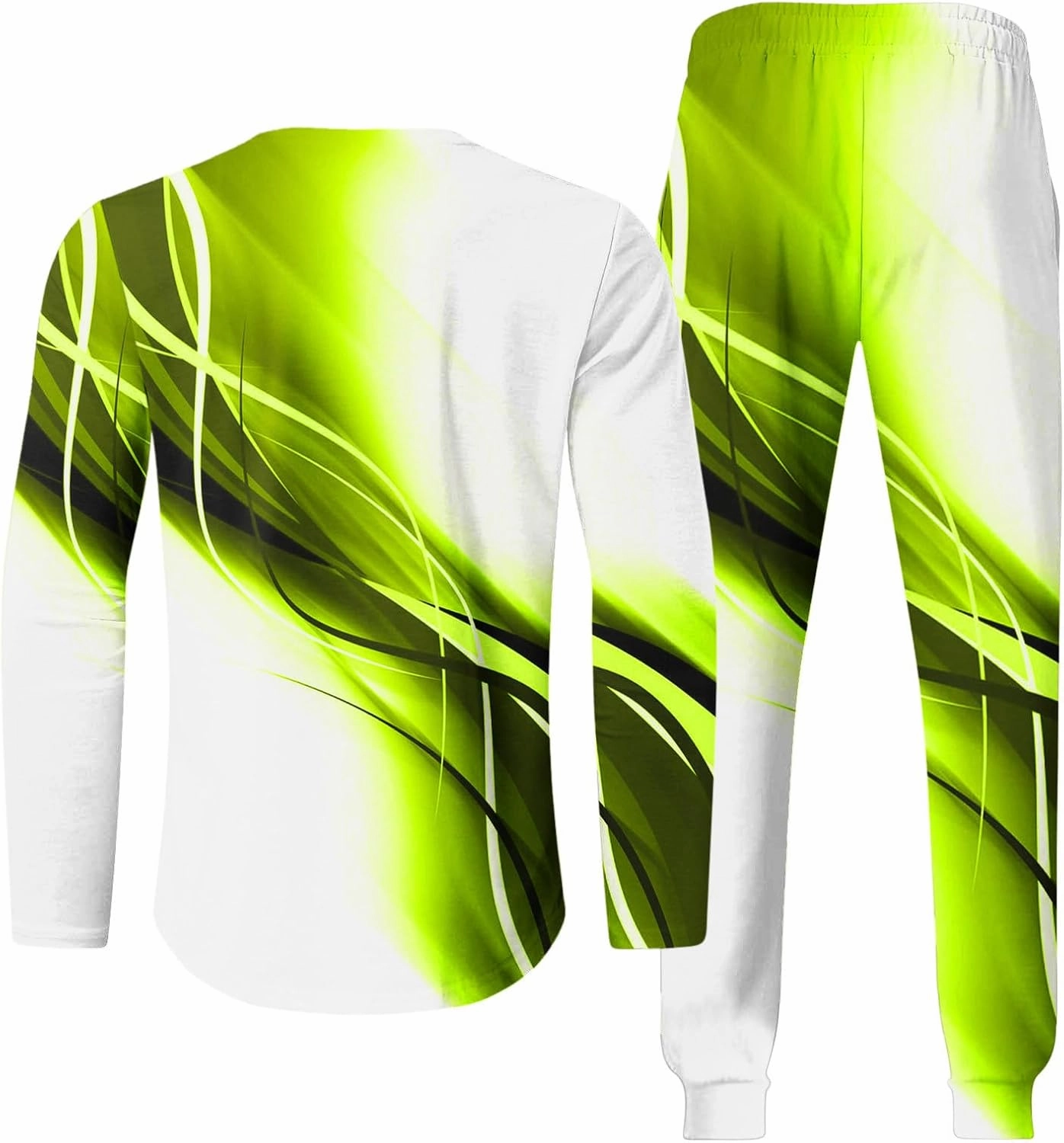 Men's Tracksuits Outfits Set 2 Piece Jogging Suits Casual Crewneck Pullover Sport Pants Running Sports Sweatsuit