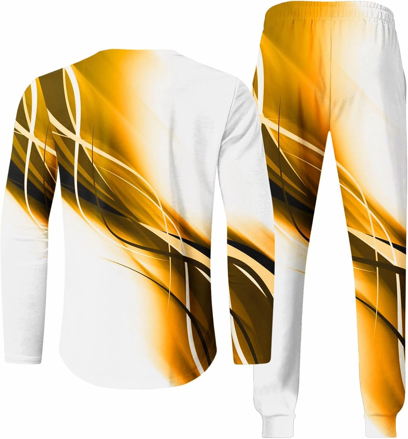 Men's Tracksuits Outfits Set 2 Piece Jogging Suits Casual Crewneck Pullover Sport Pants Running Sports Sweatsuit