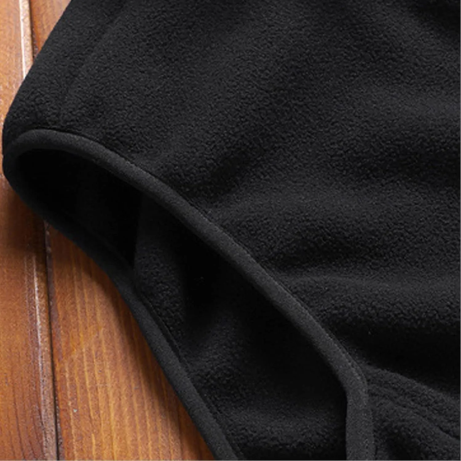 Mens Soft Shell Fuzzy Vest Full Zip Sleeveless Stand Collar Linghtweight Vests with Pocket Lamb Velvet Warm Vest Coat