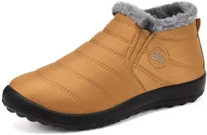 Men's Women's Anti Skid Warm Snow Shoes for Winter Outdoor Walking