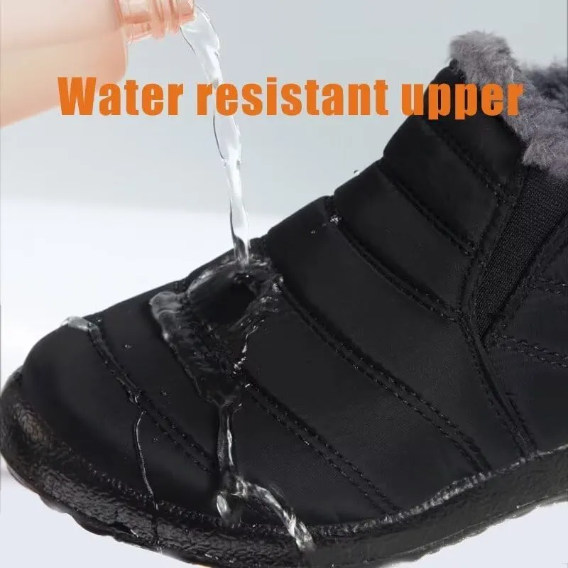 Men's Women's Anti Skid Warm Snow Shoes for Winter Outdoor Walking