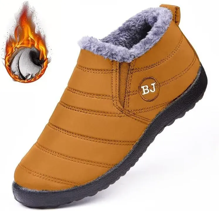 Men's Women's Anti Skid Warm Snow Shoes for Winter Outdoor Walking