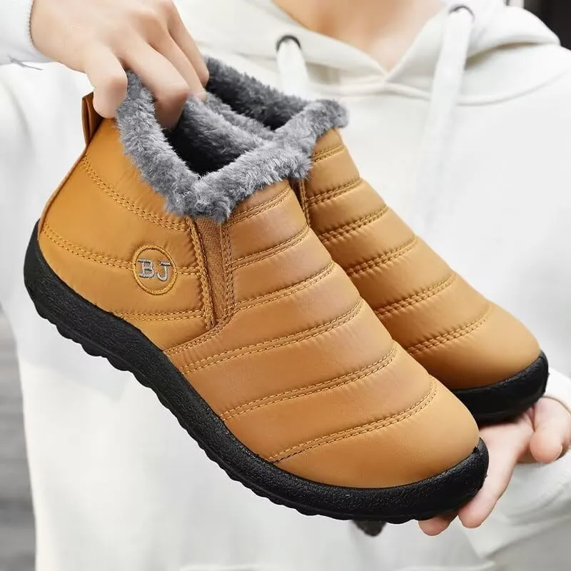 Men's Women's Anti Skid Warm Snow Shoes for Winter Outdoor Walking