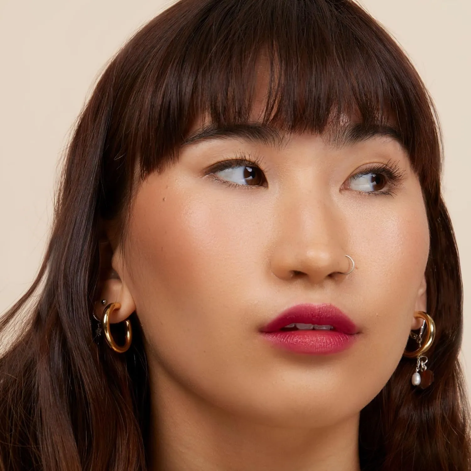 Monika Blunder Beauty Kissen Lush Lipstick Crayon - Constance (Fucshia/Berry) Clean Beauty, Cruelty-Free, Vegan