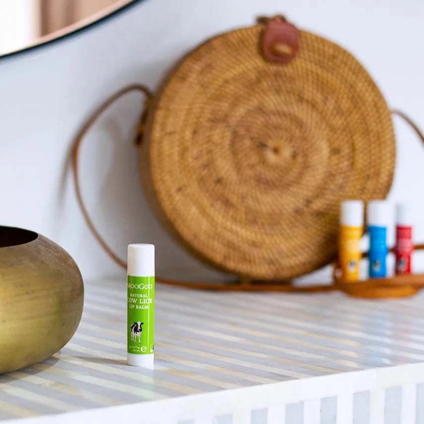 MooGoo Skincare Edible Lip Balm - Cowlick Lip Balm Exp: 06/26