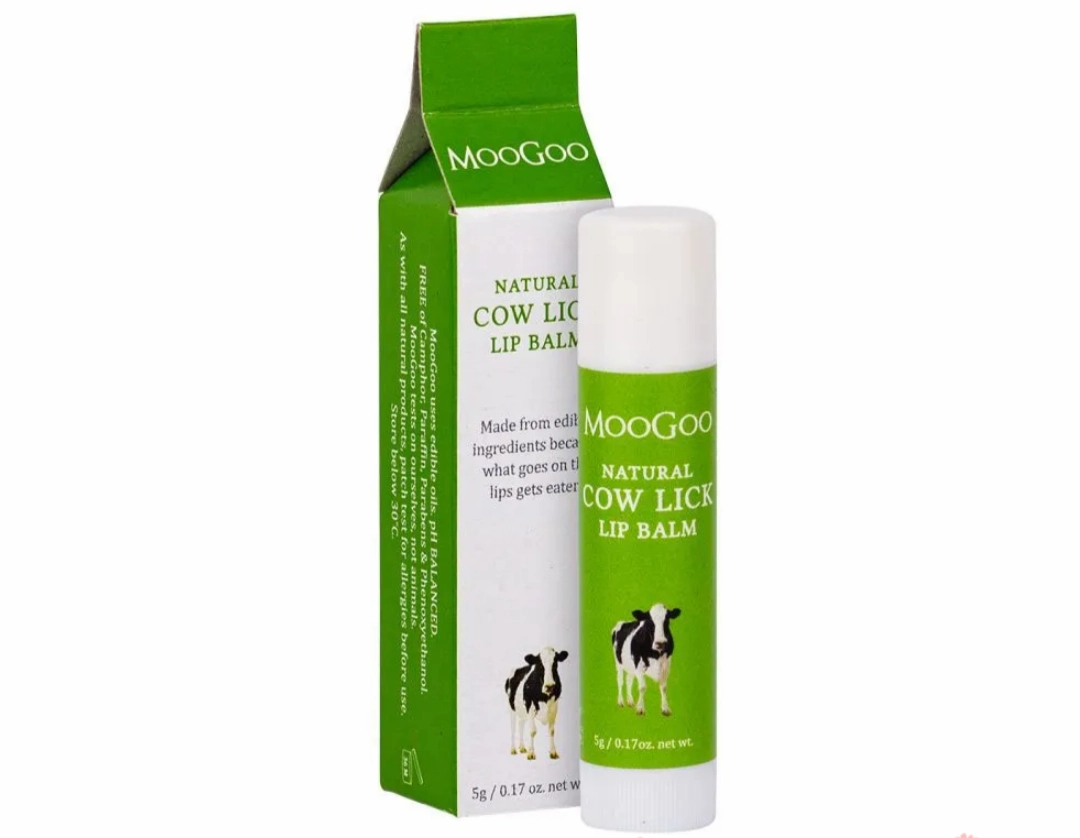 MooGoo Skincare Edible Lip Balm - Cowlick Lip Balm Exp: 06/26
